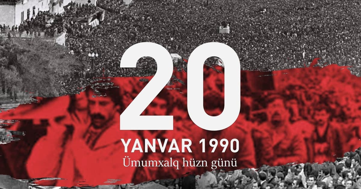 20 Yanvar faciəsindən 34 il ötür 20 Yanvar faciəsindən 34 il ötür
