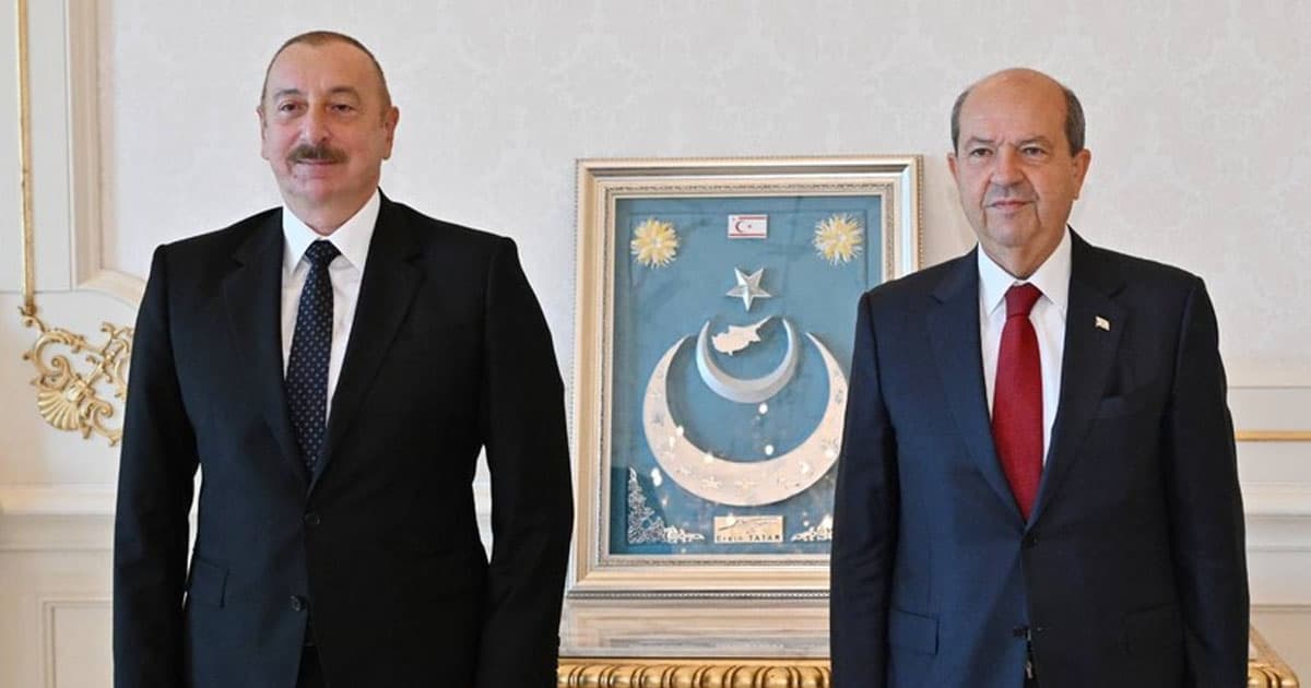 Şimali Kiprin lideri Azərbaycan Prezidenti İlham Əliyevi təbrik edib Şimali Kiprin lideri Azərbaycan Prezidenti İlham Əliyevi təbrik edib