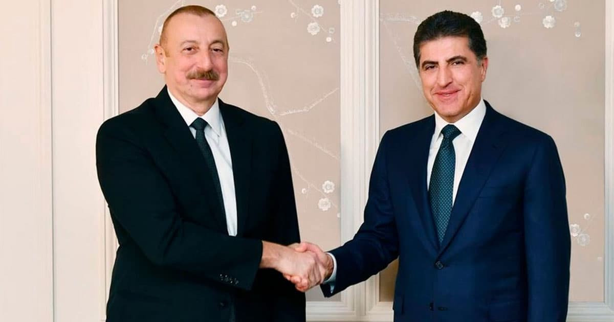 İraq Kürdüstan Regionunun başçısı Prezident İlham Əliyevə zəng edib İraq Kürdüstan Regionunun başçısı Prezident İlham Əliyevə zəng edib