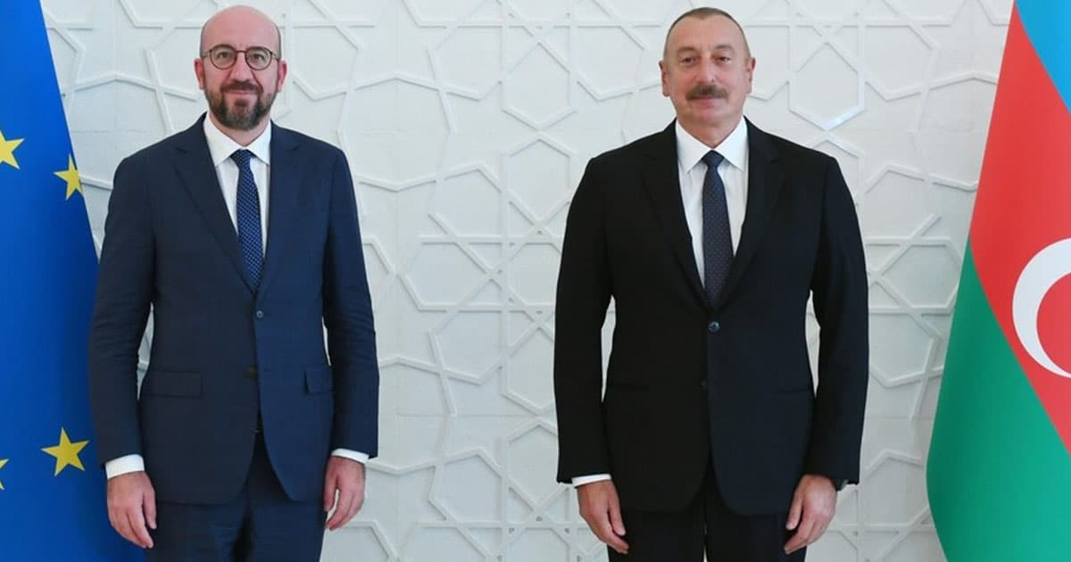 Aİ lideri Prezident İlham Əliyevi seçkilərdə qələbə münasibətilə təbrik edib Aİ lideri Prezident İlham Əliyevi seçkilərdə qələbə münasibətilə təbrik edib