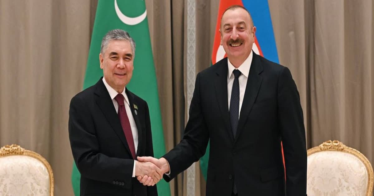 Qurbanqulu Berdiməhəmmədov Azərbaycan Prezidentini təbrik edib Qurbanqulu Berdiməhəmmədov Azərbaycan Prezidentini təbrik edib