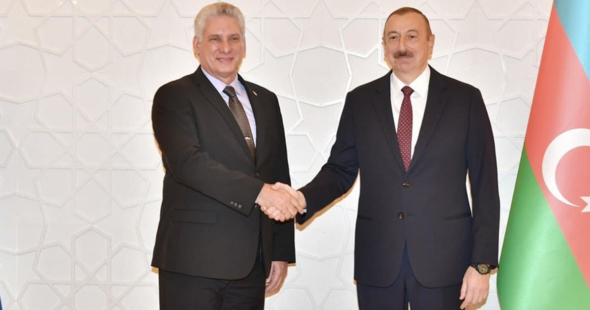 Kuba lideri Prezident İlham Əliyevi təbrik edib Kuba lideri Prezident İlham Əliyevi təbrik edib
