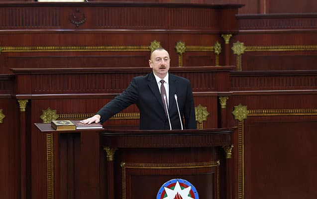Prezident İlham Əliyev Milli Məclisdə and içib – YENİLƏNİB Prezident İlham Əliyev Milli Məclisdə and içib – YENİLƏNİB