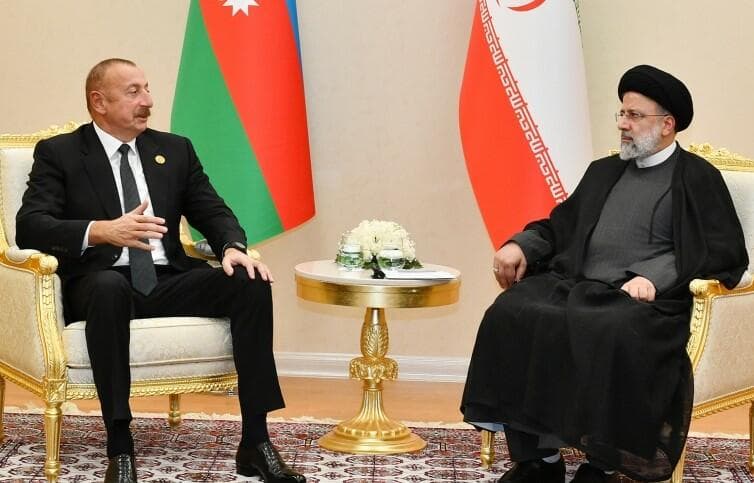 Əliyev və Rəisi Xudafərində görüşəcək Əliyev və Rəisi Xudafərində görüşəcək