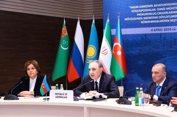 Xəzəryanı dövlətlərin baş prokurorlarının beştərəfli görüşü Bakıda keçirilir Xəzəryanı dövlətlərin baş prokurorlarının beştərəfli görüşü Bakıda keçirilir