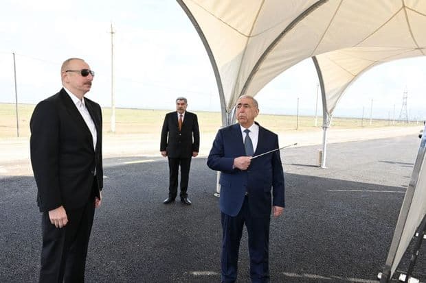 İlham Əliyev Hacıqabul rayonuna səfər edib – FOTO İlham Əliyev Hacıqabul rayonuna səfər edib – FOTO