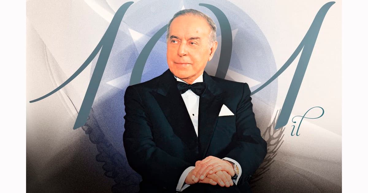 Ümummilli Lider Heydər Əliyevin anadan olmasının 101-ci ildönümüdür Ümummilli Lider Heydər Əliyevin anadan olmasının 101-ci ildönümüdür