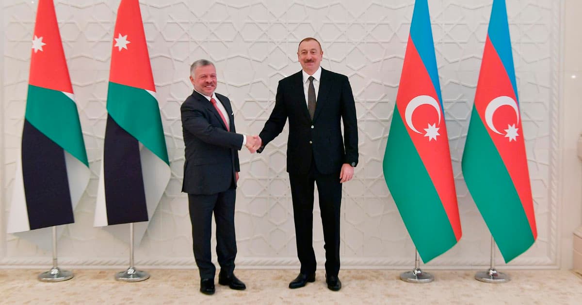 İordaniya Kralı Prezident İlham Əliyevi təbrik edib İordaniya Kralı Prezident İlham Əliyevi təbrik edib
