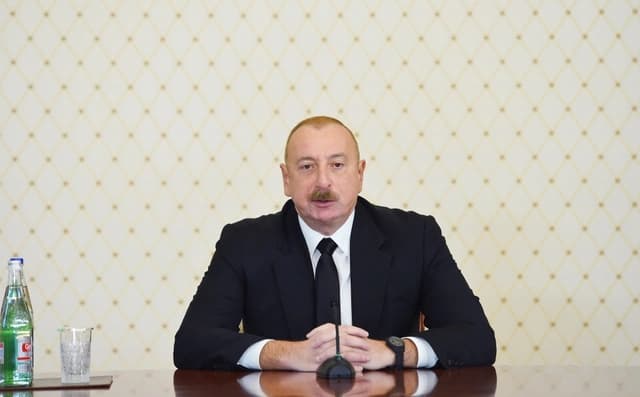 Prezident minalardan təmizlənmiş ərazinin sahəsini AÇIQLADI Prezident minalardan təmizlənmiş ərazinin sahəsini AÇIQLADI