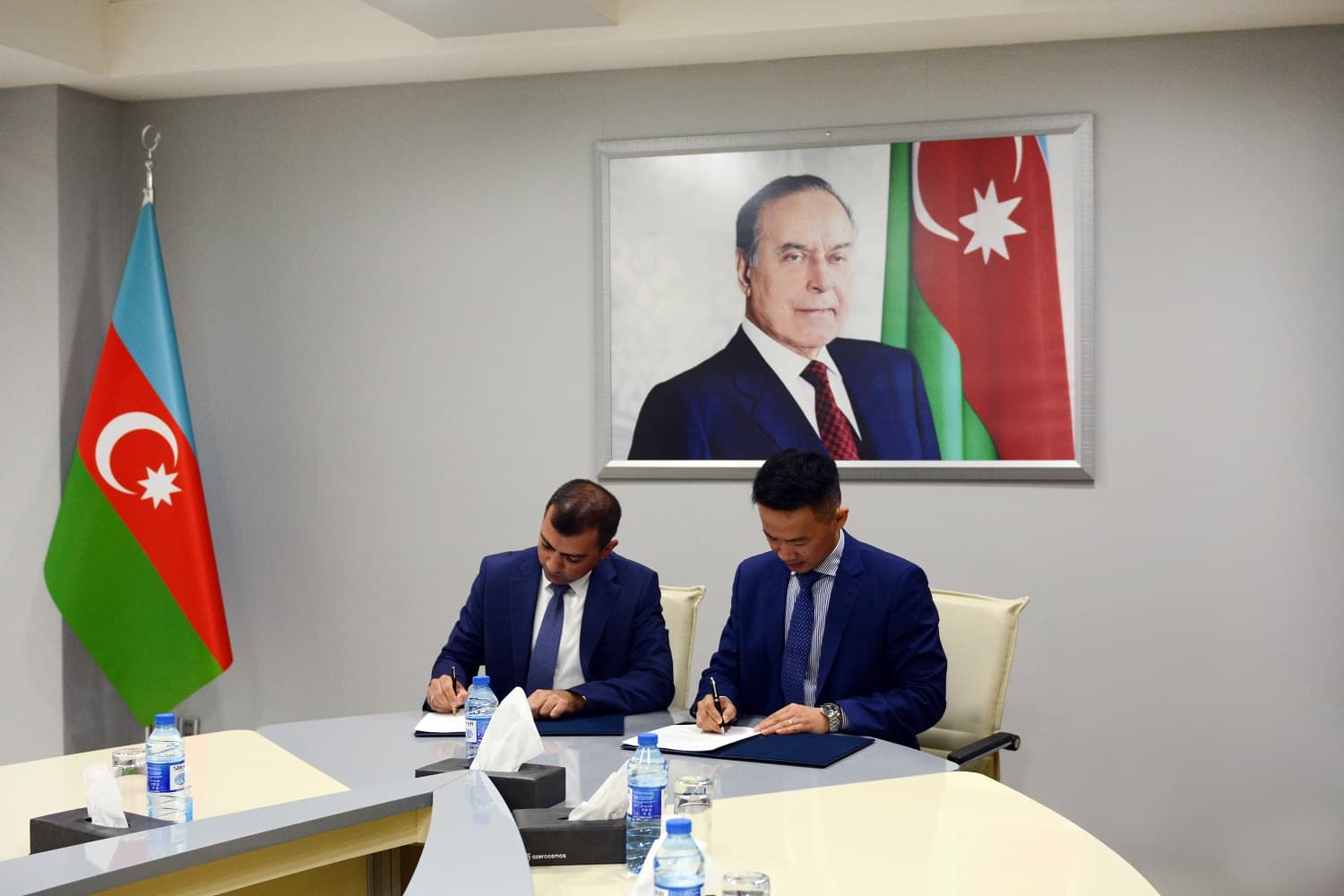 Çinin “Star.vision” texnologiya şirkəti ilə anlaşma memorandumu imzalanıb Çinin “Star.vision” texnologiya şirkəti ilə anlaşma memorandumu imzalanıb