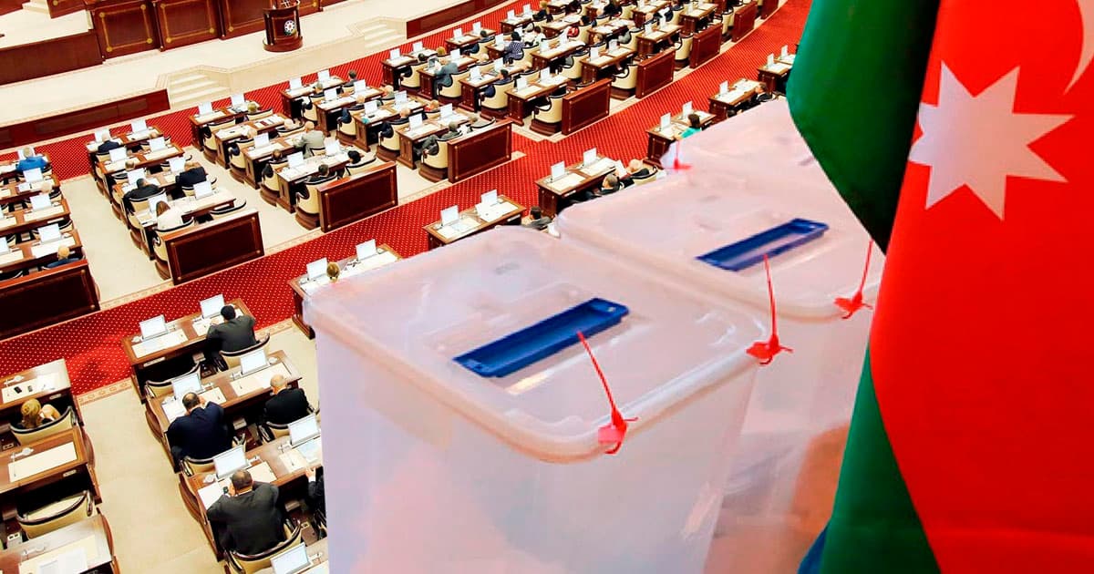 Azərbaycanda parlament seçkilərində səsvermə başlayıb Azərbaycanda parlament seçkilərində səsvermə başlayıb