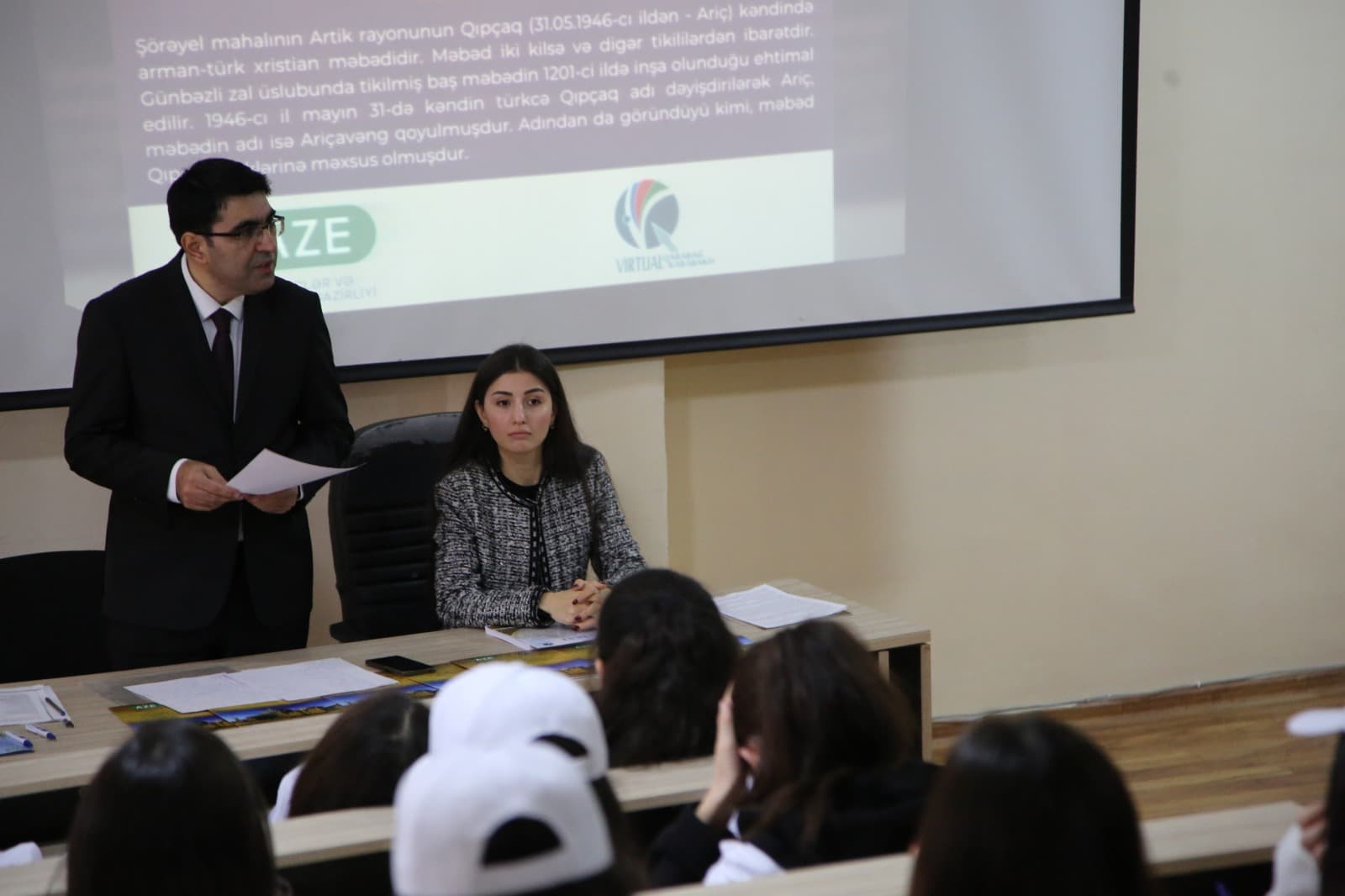 “Qərbi Azərbaycanın tarixi və mədəni irsinin informasiya metodları ilə təbliği” mövzusunda tədbir keçirilib “Qərbi Azərbaycanın tarixi və mədəni irsinin informasiya metodları ilə təbliği” mövzusunda tədbir keçirilib