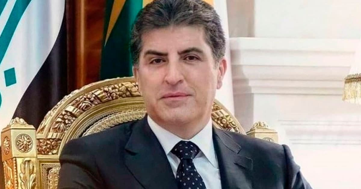 Neçirvan Bərzani Azərbaycana başsağlığı verib Neçirvan Bərzani Azərbaycana başsağlığı verib