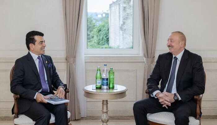 İlham Əliyev İSESKO-nun direktorunu qəbul etdi İlham Əliyev İSESKO-nun direktorunu qəbul etdi