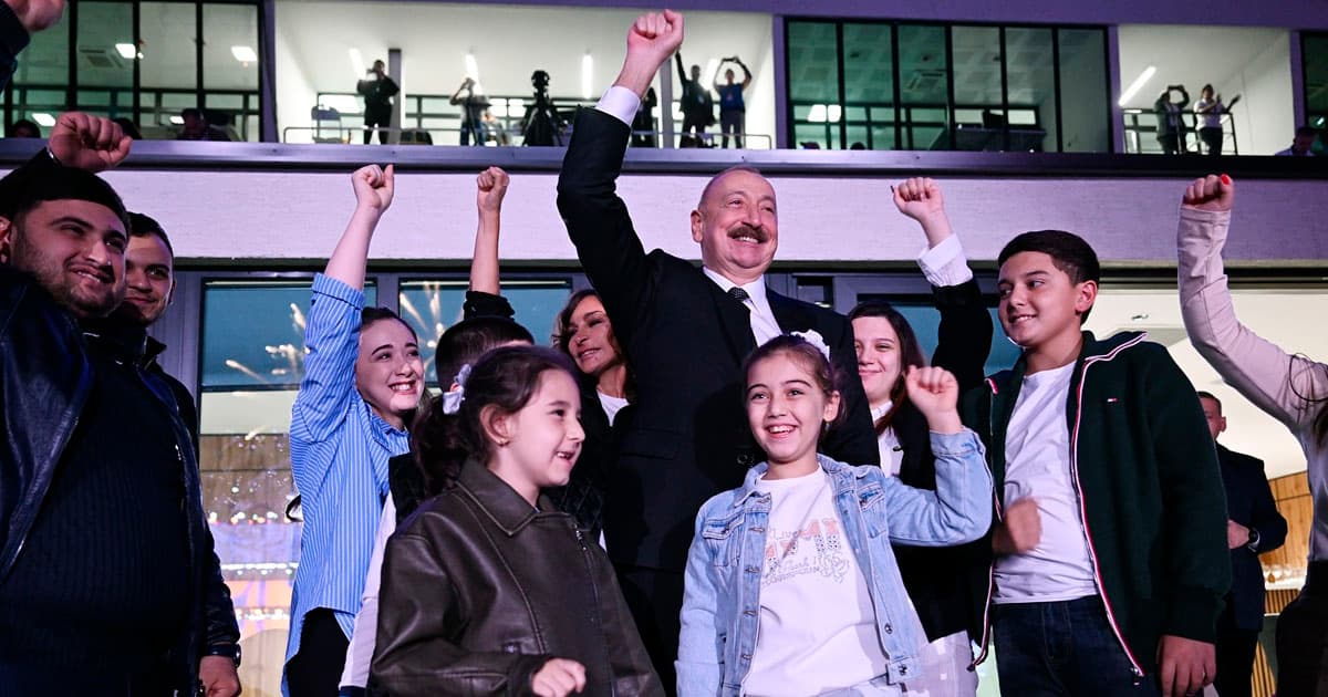 İlham Əliyev III MDB Oyunlarının açılış mərasimindən paylaşım edib İlham Əliyev III MDB Oyunlarının açılış mərasimindən paylaşım edib