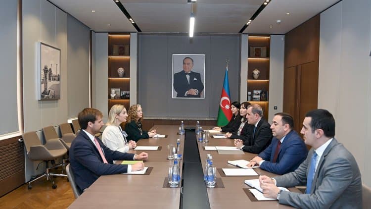 Ceyhun Bayramov Dövlət Departamentinin baş müşavir ilə görüşdü Ceyhun Bayramov Dövlət Departamentinin baş müşavir ilə görüşdü