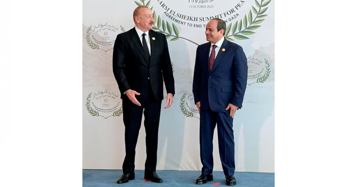 Prezidentin Yaxın Şərq sülh sammitində iştirakı Azərbaycanın artan qlobal rolunun təsdiqi kimi – TƏHLİL Prezidentin Yaxın Şərq sülh sammitində iştirakı Azərbaycanın artan qlobal rolunun təsdiqi kimi – TƏHLİL
