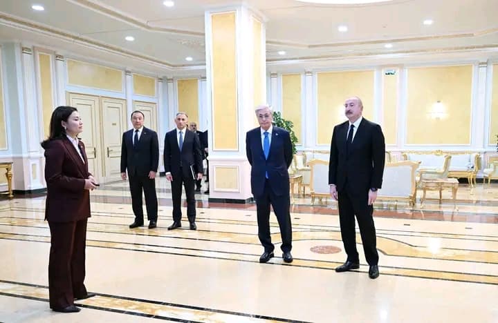 Astanada “Orta dəhlizin inkişafı” birgə layihəsi təqdim edildi – FOTO Astanada “Orta dəhlizin inkişafı” birgə layihəsi təqdim edildi – FOTO
