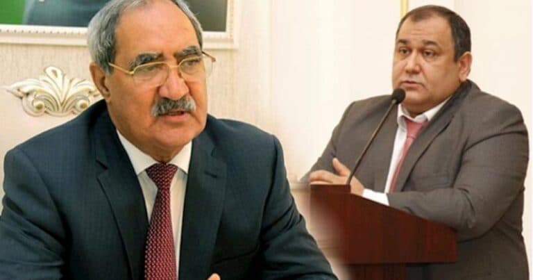 Fəzail Ağamalı ilə oğlu arasında partiya Qurultayında DAVA DÜŞDÜ Fəzail Ağamalı ilə oğlu arasında partiya Qurultayında DAVA DÜŞDÜ