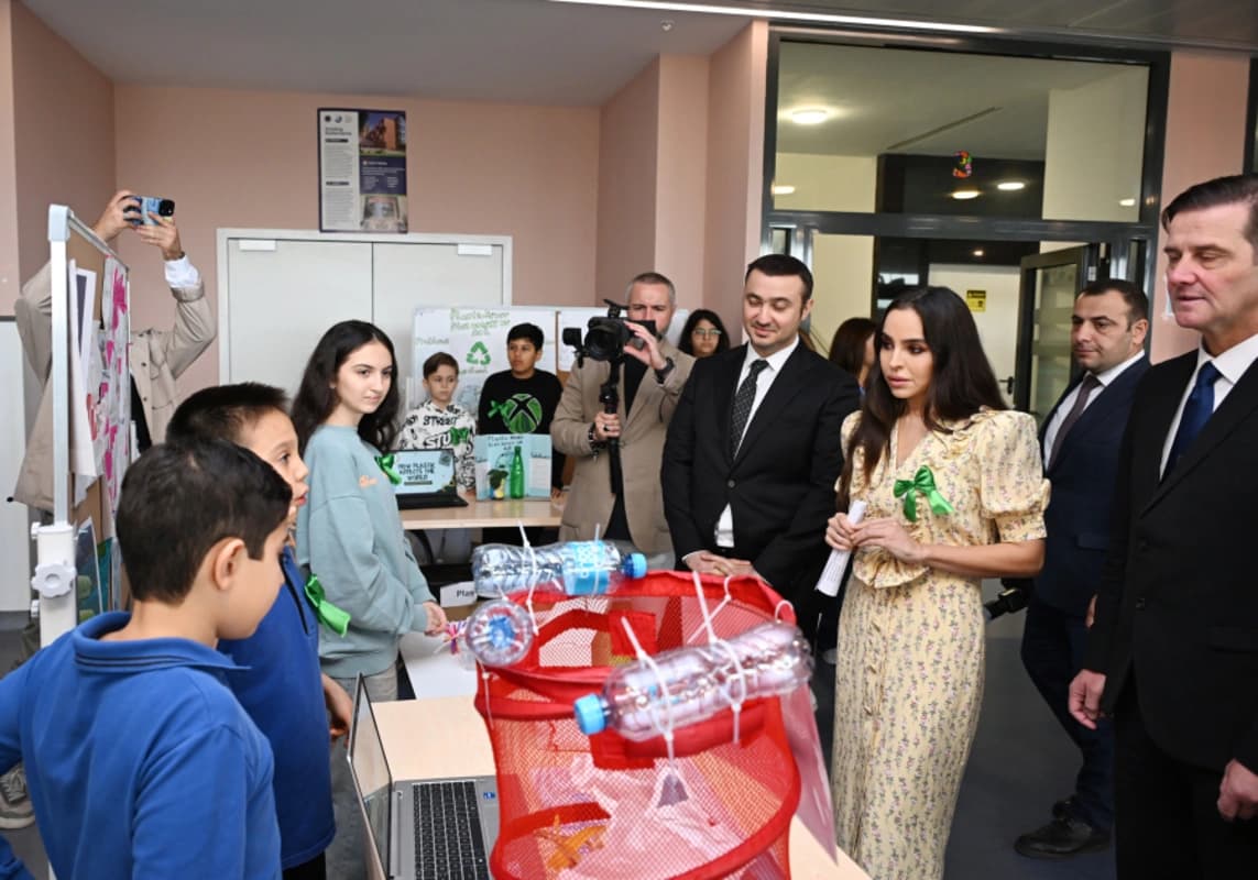 Leyla Əliyeva “EcoMind 2025” konfransında iştirak edib Leyla Əliyeva “EcoMind 2025” konfransında iştirak edib