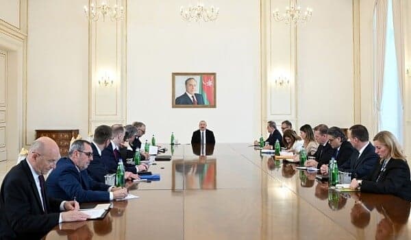 İlham Əliyev NATO nümayəndə heyətini qəbul etdi – FOTO İlham Əliyev NATO nümayəndə heyətini qəbul etdi – FOTO
