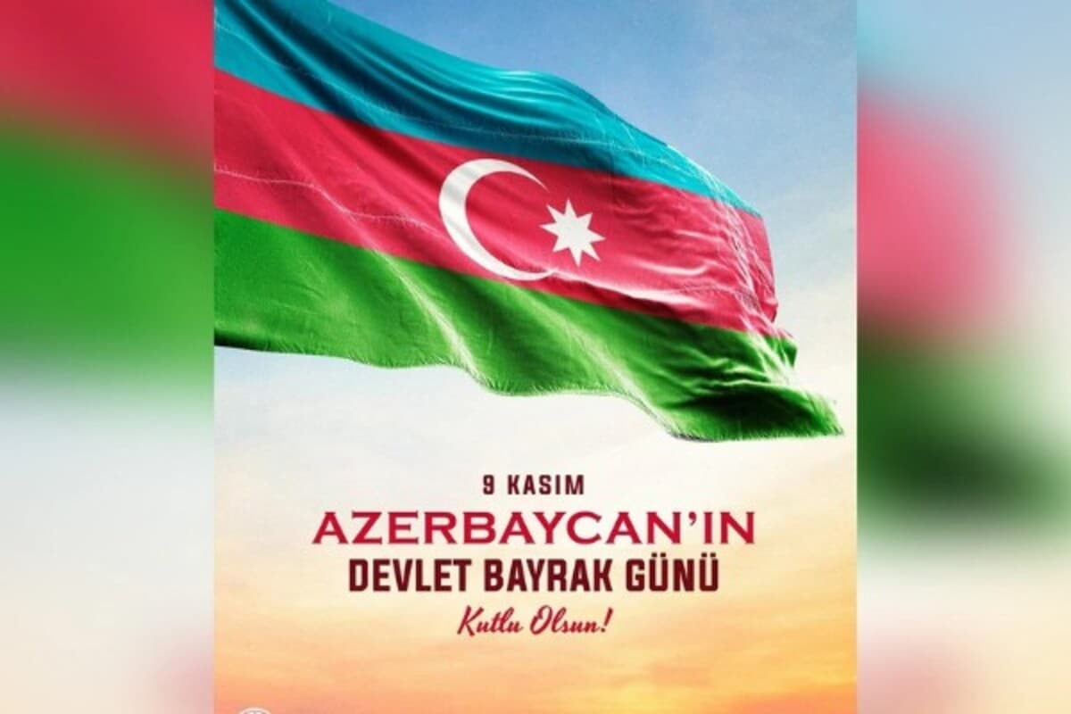 Türkiyə XİN-dən Bayraq Günü ilə bağlı təbrik paylaşımı Türkiyə XİN-dən Bayraq Günü ilə bağlı təbrik paylaşımı
