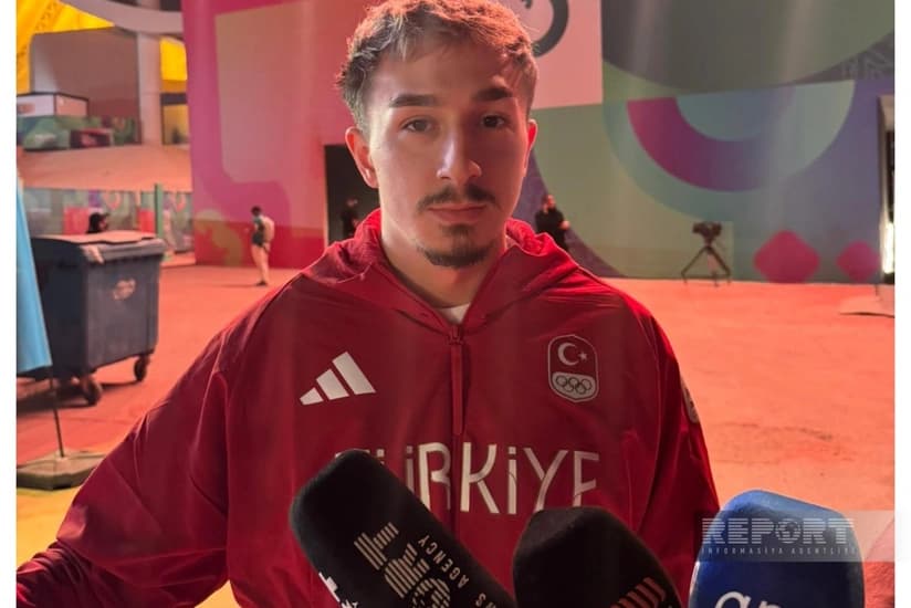 Türkiyəli atlet Azərbaycan Prezidentinə təşəkkür etdi Türkiyəli atlet Azərbaycan Prezidentinə təşəkkür etdi