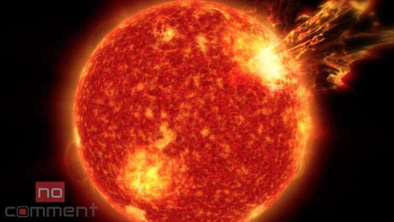 Günəşdə 2025-ci ilin ən güclü partlayışı baş verir Günəşdə 2025-ci ilin ən güclü partlayışı baş verir