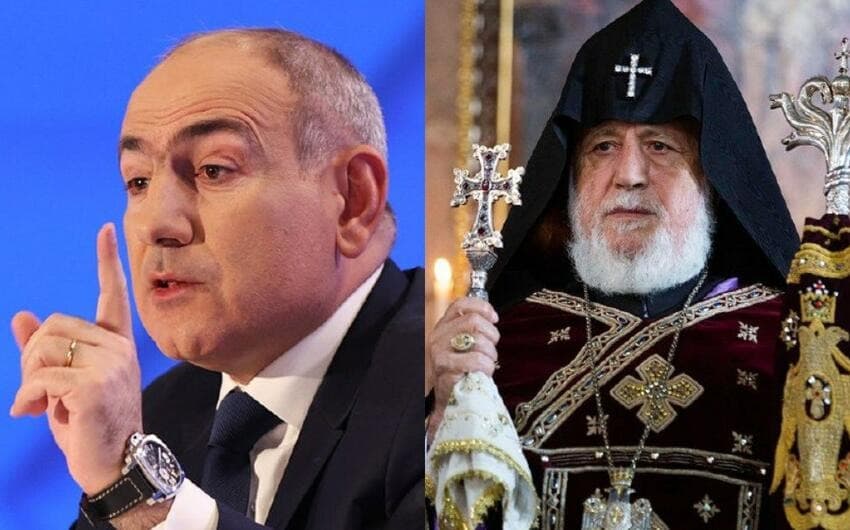 Paşinyan–Kilsə gərginliyi yenidən alovlandı – ŞOK İTTİHAMLAR Paşinyan–Kilsə gərginliyi yenidən alovlandı – ŞOK İTTİHAMLAR