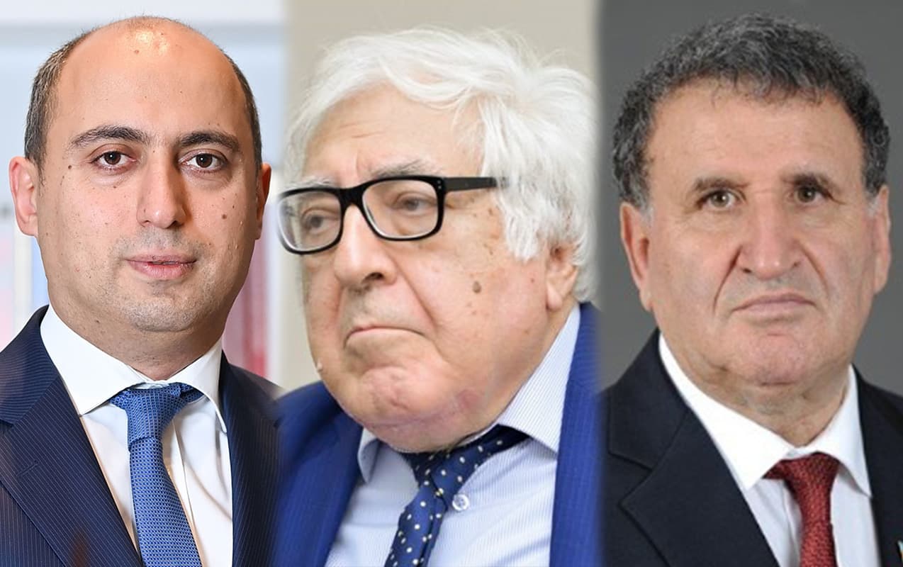 Emin Əmrullayev, Anar, İsa Həbibbəyli parlamentə gəldi Emin Əmrullayev, Anar, İsa Həbibbəyli parlamentə gəldi