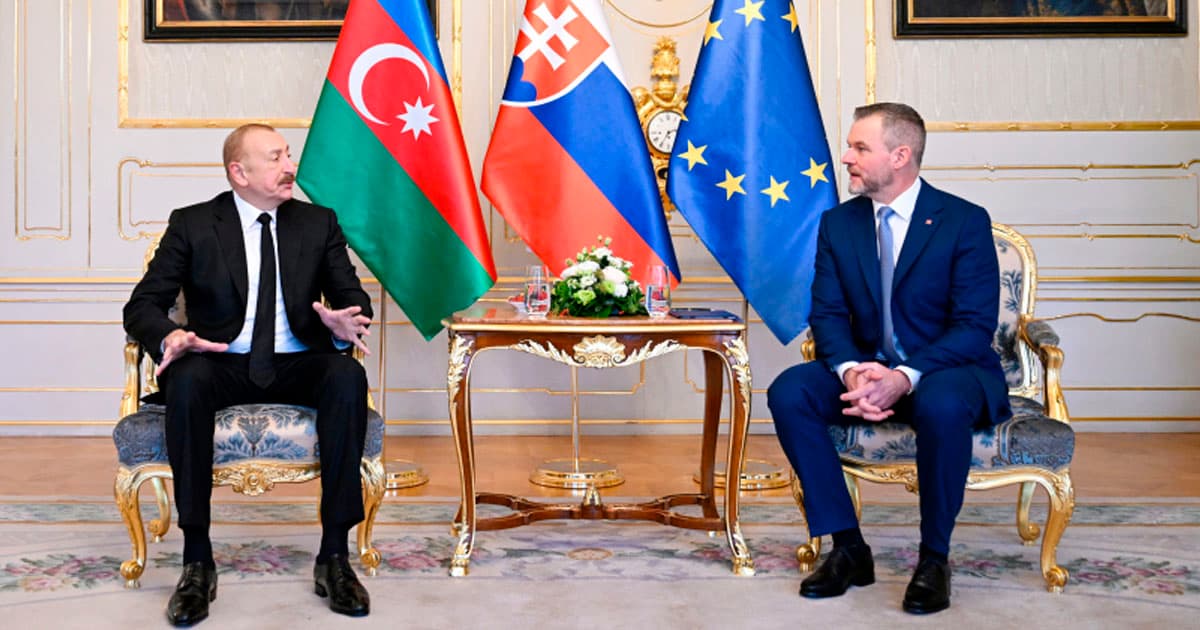 Azərbaycan Prezidenti İlham Əliyevin Slovakiya Prezidenti ilə təkbətək görüşü olub – FOTO Azərbaycan Prezidenti İlham Əliyevin Slovakiya Prezidenti ilə təkbətək görüşü olub – FOTO