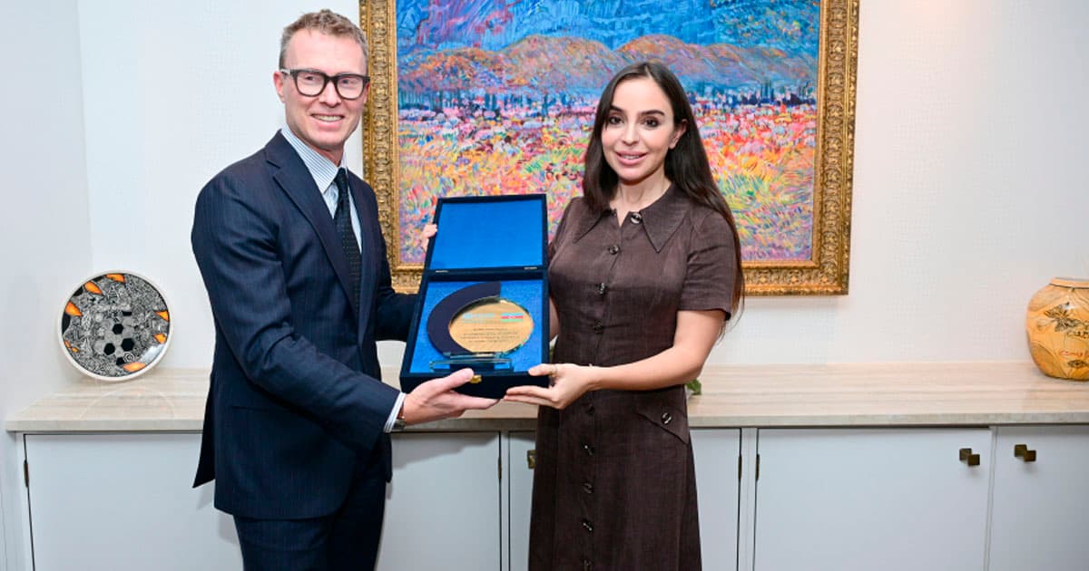 Leyla Əliyeva ÜST-nin Avropa üzrə Regional Ofisinin xüsusi nümayəndəsi ilə görüşüb – FOTO Leyla Əliyeva ÜST-nin Avropa üzrə Regional Ofisinin xüsusi nümayəndəsi ilə görüşüb – FOTO
