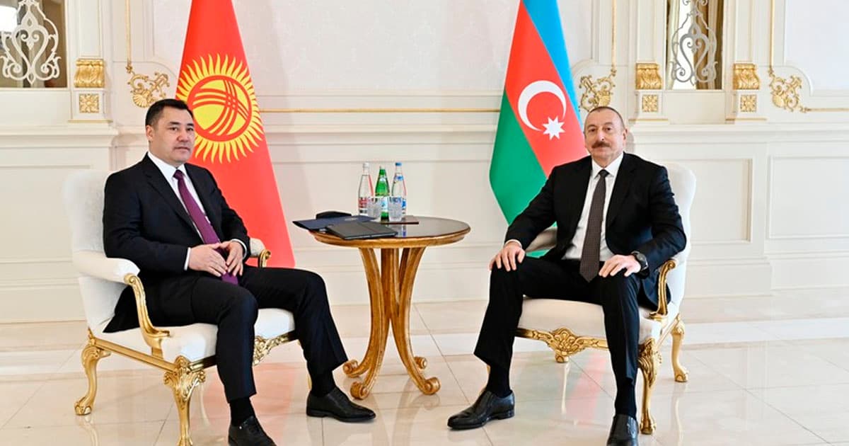 Sadır Japarov Prezident İlham Əliyevi təbrik edib Sadır Japarov Prezident İlham Əliyevi təbrik edib