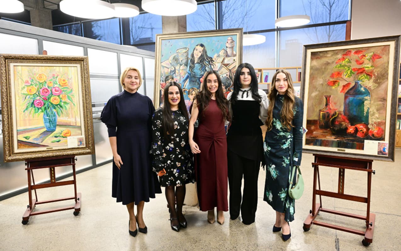 Leyla və Alena Əliyevalar DOST İnklüziv İnkişaf və Yaradıcılıq Mərkəzində – Fotolar Leyla və Alena Əliyevalar DOST İnklüziv İnkişaf və Yaradıcılıq Mərkəzində – Fotolar