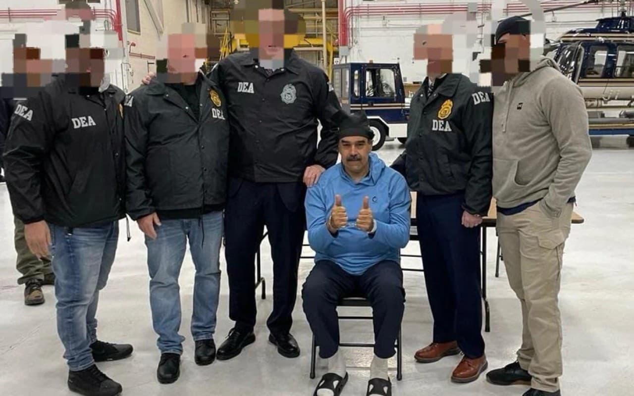 Maduro Nyu-Yorka aparıldı Maduro Nyu-Yorka aparıldı