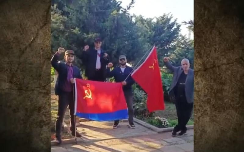 Rusiyadan SSRİ bayrağına görə tutulanlara etiraz- Azərbaycan hədəf alındı Rusiyadan SSRİ bayrağına görə tutulanlara etiraz- Azərbaycan hədəf alındı