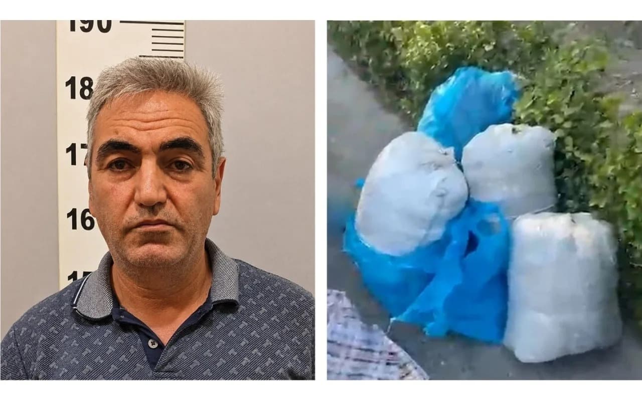 Xəzər rayonunda 45 kq narkotik aşkarlandı - VİDEO Xəzər rayonunda 45 kq narkotik aşkarlandı - VİDEO