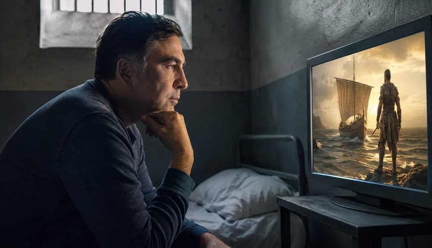 Saakaşvili həbsxanadan qayıdış anonsu verdi – bu filmə baxaraq ilhamlanır Saakaşvili həbsxanadan qayıdış anonsu verdi – bu filmə baxaraq ilhamlanır