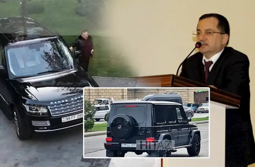 "10 ildir avtomobil sürmürəm" deyən icra başçısının BAHALI MAŞINLARI "10 ildir avtomobil sürmürəm" deyən icra başçısının BAHALI MAŞINLARI