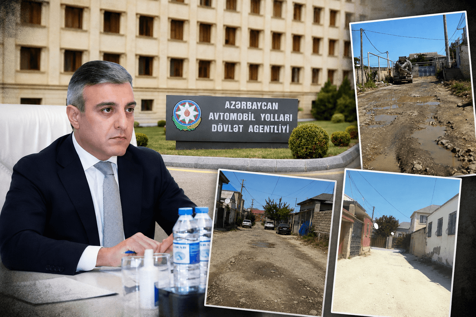 AAYDA ilə bağlı QALMAQAL - Uşaqlarımız yenə palçıq içində məktəbə gedəcək? AAYDA ilə bağlı QALMAQAL - Uşaqlarımız yenə palçıq içində məktəbə gedəcək?