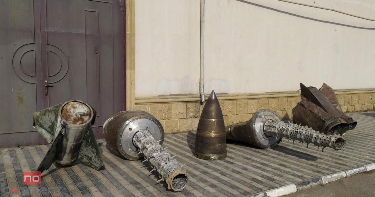 isgəndər raketinin qalıqları