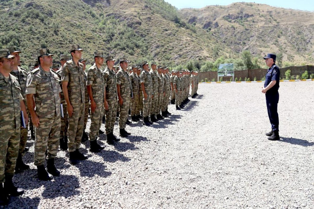 Baş prokuror Kəlbəcər və Laçında olub, hərbçilərlə görüşüb - FOTO