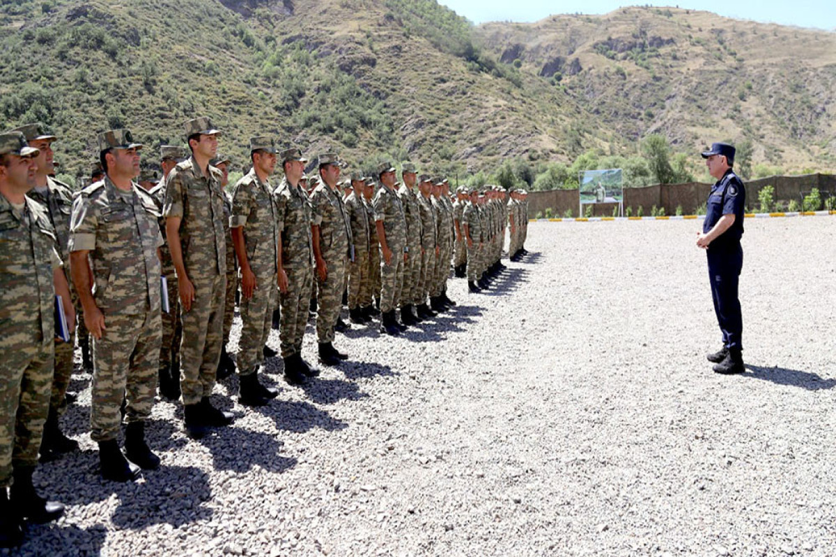 Baş prokuror Kəlbəcər və Laçında olub, hərbçilərlə görüşüb - FOTO