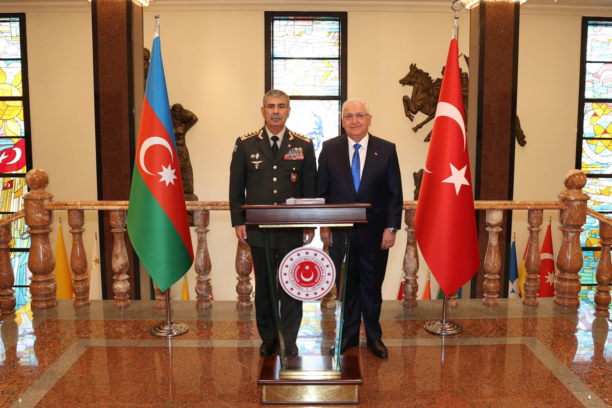 Zakir Həsənov Ankarada türkiyəli həmkarı ilə görüşüb - FOTO - YENİLƏNİB