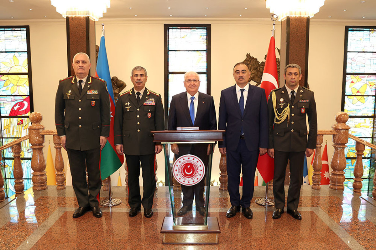 Zakir Həsənov Ankarada türkiyəli həmkarı ilə görüşüb - FOTO - YENİLƏNİB