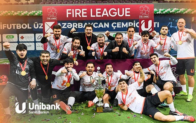 "Unibank" komandası futbol çempionatının qalibi oldu - FOTO "Unibank" komandası futbol çempionatının qalibi oldu - FOTO