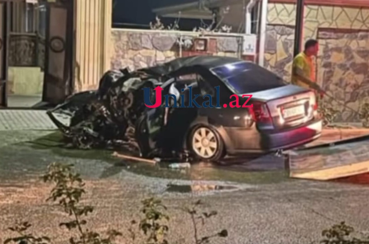 Şabranda yol qəzasında 24 yaşlı gənc öldü - FOTO Şabranda yol qəzasında 24 yaşlı gənc öldü - FOTO