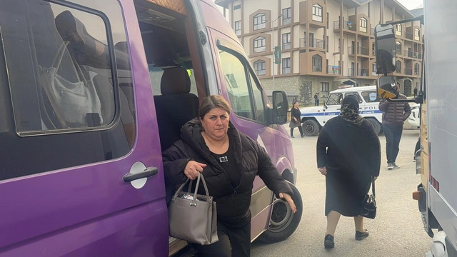 Növbəti köç karvanı Kəlbəcər şəhərinə çatıb