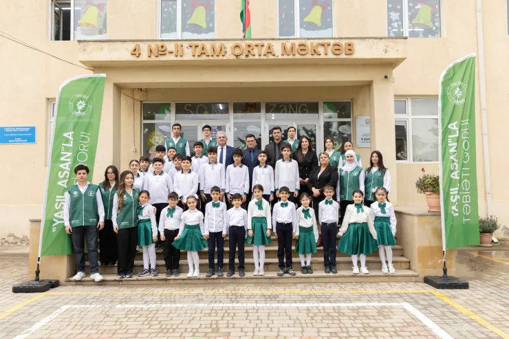 “Yaşıl ASAN” ekoloji proqramı çərçivəsində “Balaca Ekoloqlar” layihəsi davam edir