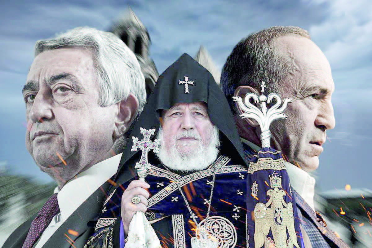 Sülhə qənim kəsilənlər – erməni kilsəsi, Qarabağ quldurları və diaspor